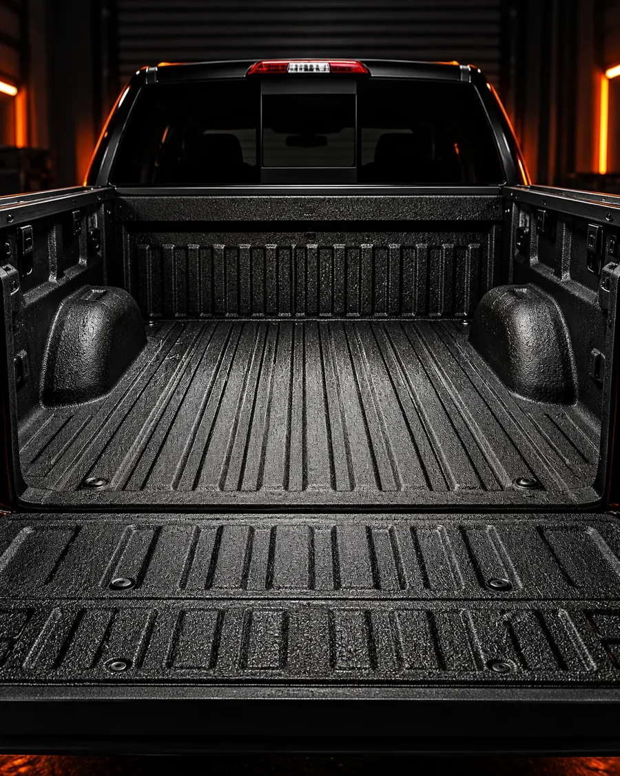 Professional bedliner texture detail