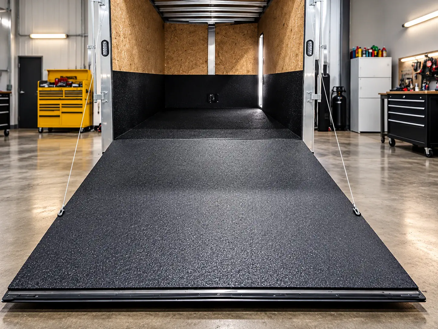 Industrial coated ramp