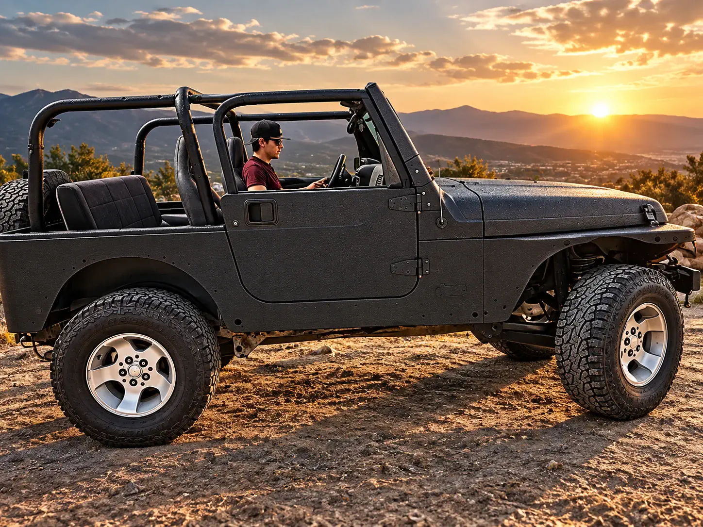 Off-road Jeep